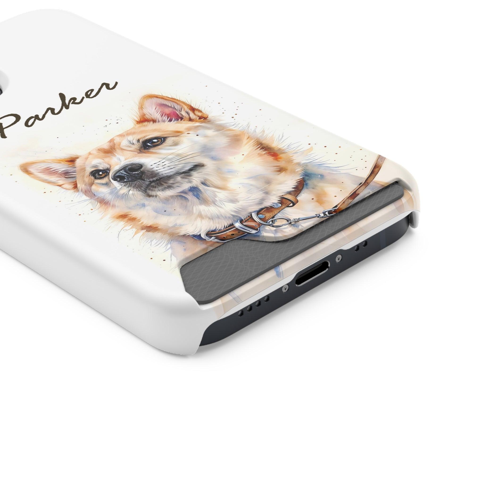 MagSafe-compatible phone case with card holder