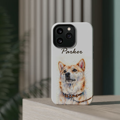 MagSafe® Compatible Magnetic Tough Case – Customizable Dual-Layer Protection