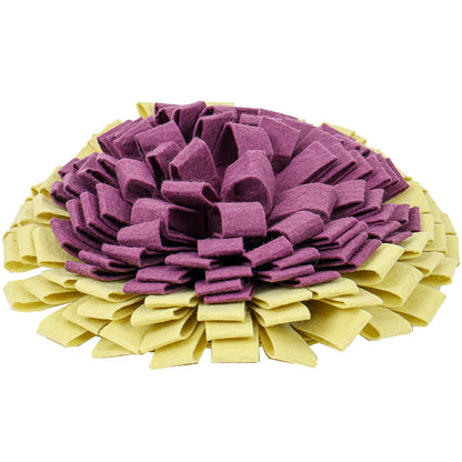 Sniffing pet mats full set of dog food mats DIY petals consume energy slow food training supplies
