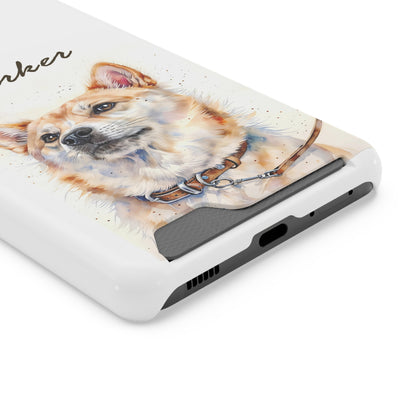 Custom Phone Case with Card Holder – Impact-Resistant, MagSafe Compatible (iPhone & Samsung)