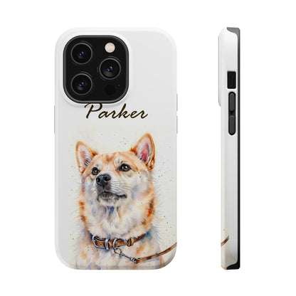 Personalized iPhone tough case with high-quality print