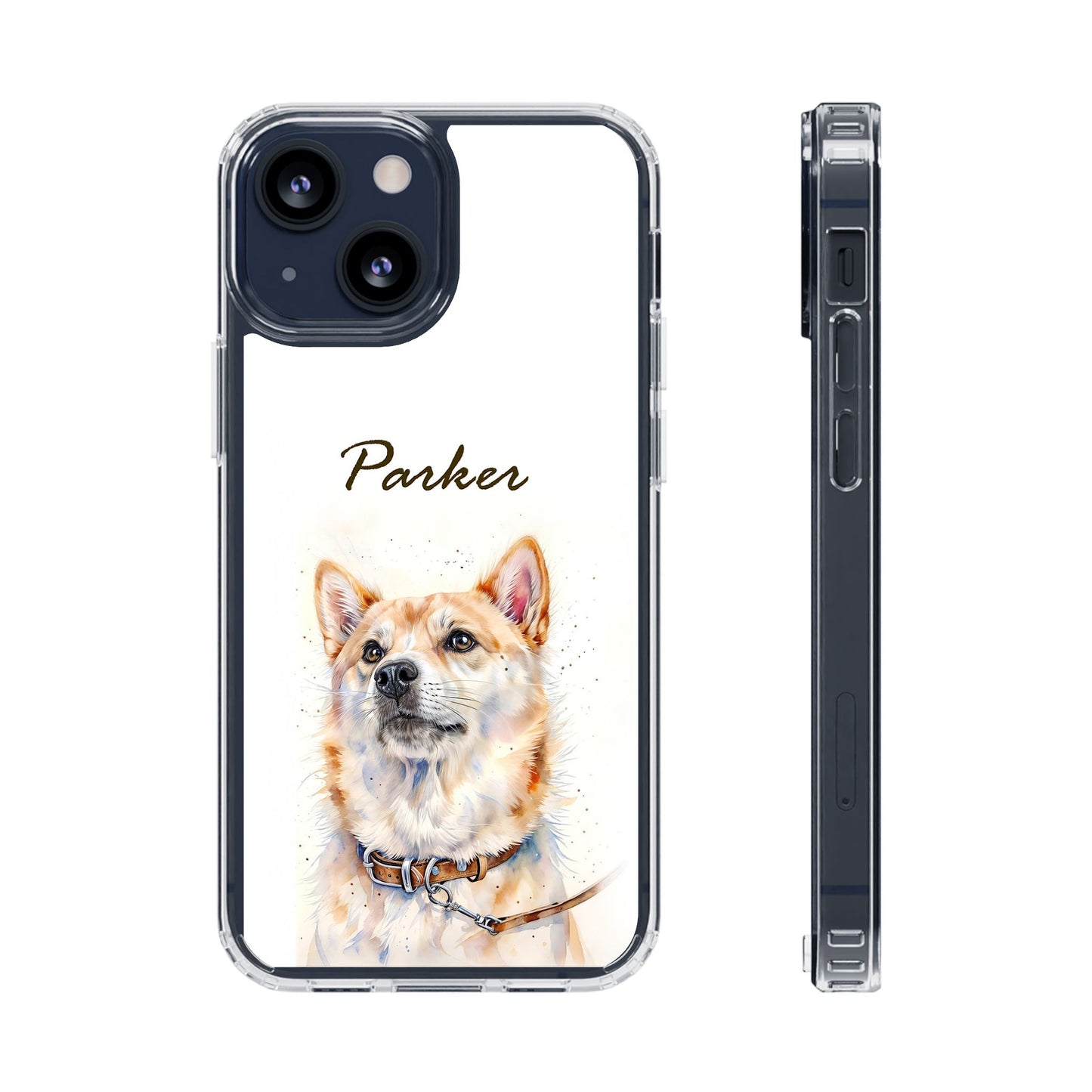 Custom Clear Phone Case – Slim, Shock-Absorbing & Wireless Charging Compatible