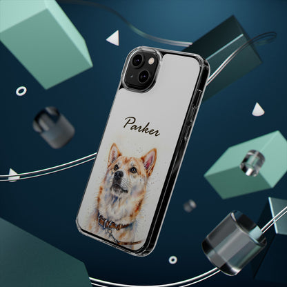 Custom Clear Phone Case – Slim, Shock-Absorbing & Wireless Charging Compatible