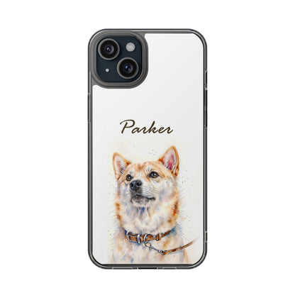 Custom Clear Phone Case – Slim, Shock-Absorbing & Wireless Charging Compatible