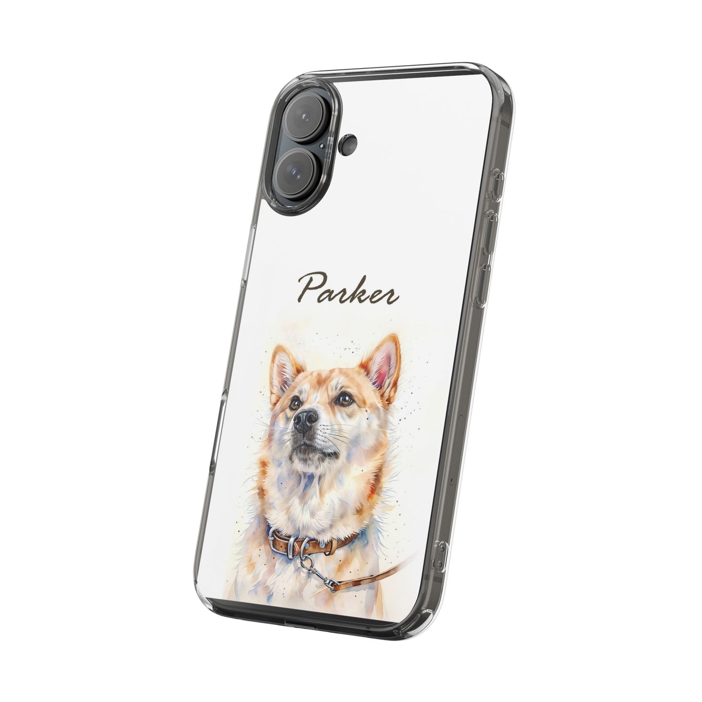 Custom Clear Phone Case – Slim, Shock-Absorbing & Wireless Charging Compatible