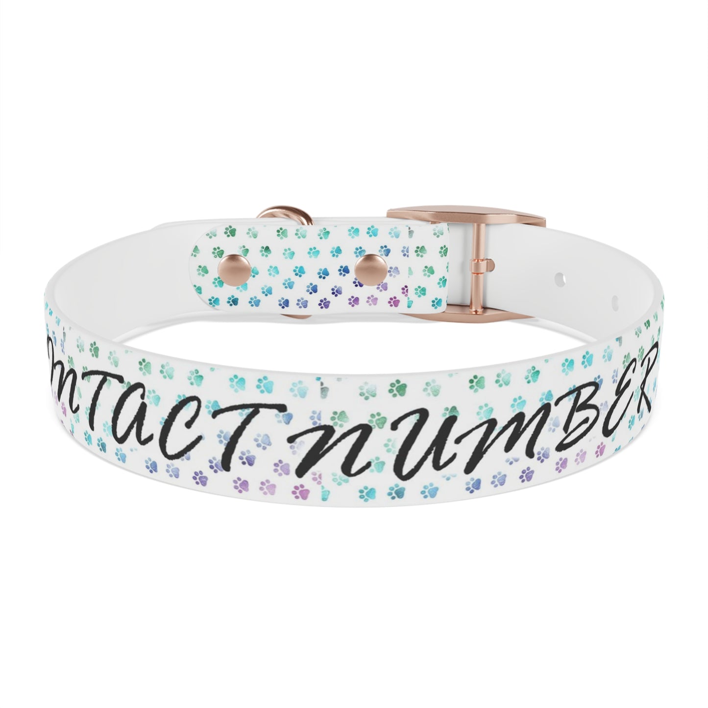 Custom Waterproof Dog Collar – Personalized, Odor-Proof & Hypoallergenic | Made-to-Order | Made in USA