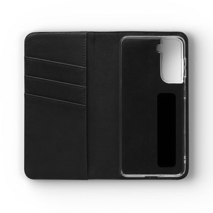 Custom Flip Phone Case – Faux Leather, Card Holder & Stand Feature