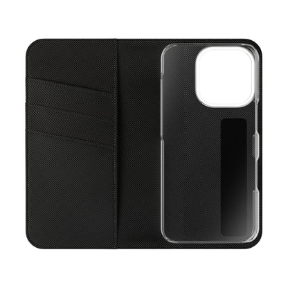 Custom Flip Phone Case – Faux Leather, Card Holder & Stand Feature