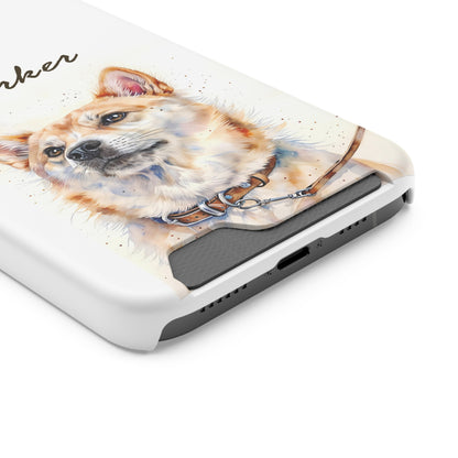 Custom Phone Case with Card Holder – Impact-Resistant, MagSafe Compatible (iPhone & Samsung)