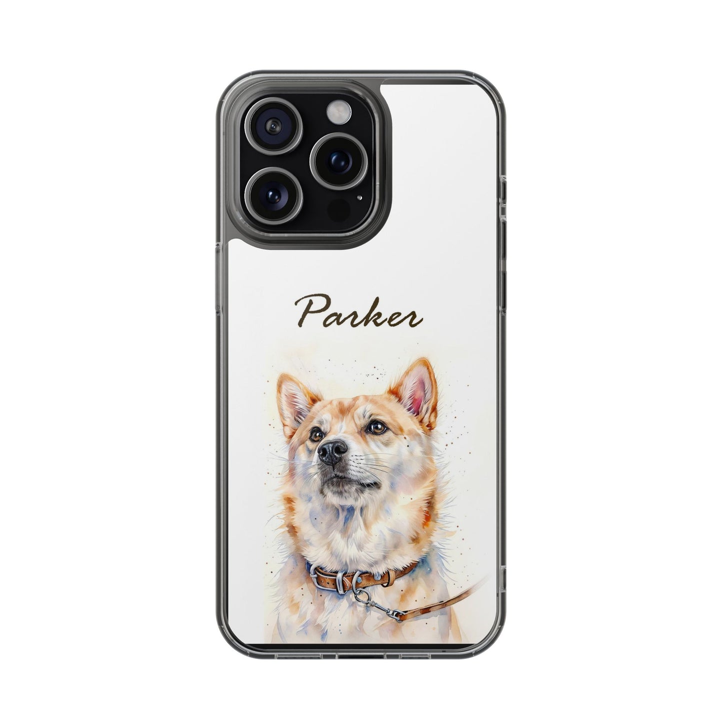 Custom Clear Phone Case – Slim, Shock-Absorbing & Wireless Charging Compatible