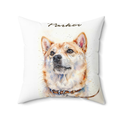 Personalized Pet Pillow - Custom Dog Decor - Perfect Gift for Dog Lovers