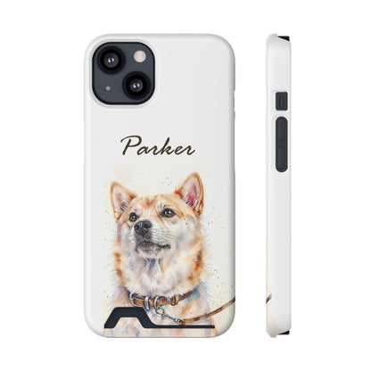 Custom Phone Case with Card Holder – Impact-Resistant, MagSafe Compatible (iPhone & Samsung)