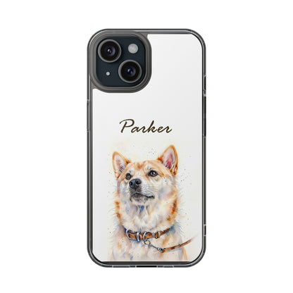 Custom Clear Phone Case – Slim, Shock-Absorbing & Wireless Charging Compatible