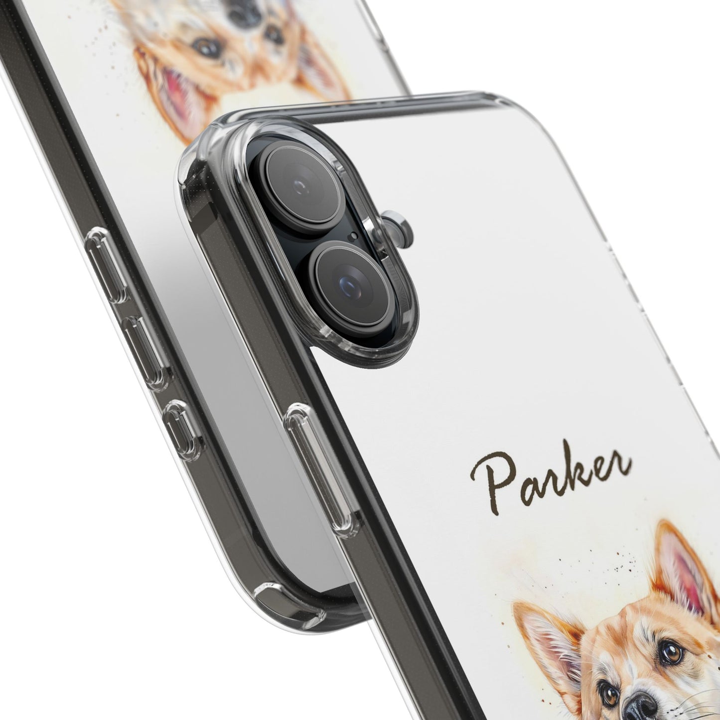 Custom Clear Phone Case – Slim, Shock-Absorbing & Wireless Charging Compatible
