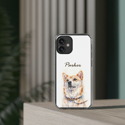 Custom Clear Phone Case – Slim, Shock-Absorbing & Wireless Charging Compatible