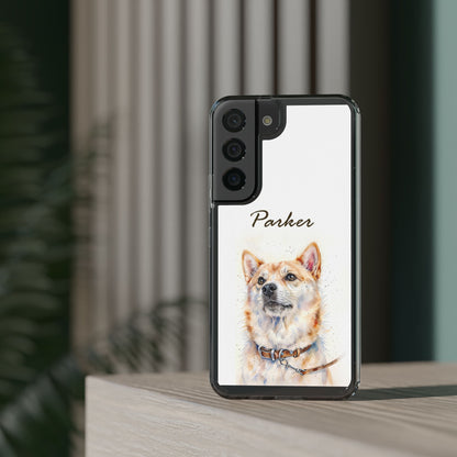 Custom Clear Phone Case – Slim, Shock-Absorbing & Wireless Charging Compatible