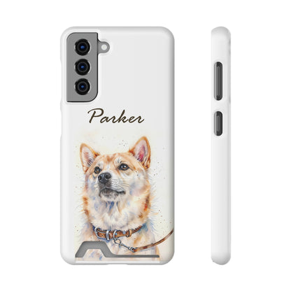 Custom Phone Case with Card Holder – Impact-Resistant, MagSafe Compatible (iPhone & Samsung)