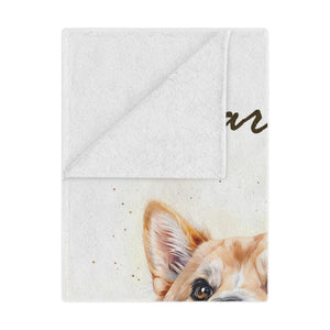 Custom pet lover blanket – perfect for snuggling with your furry friend