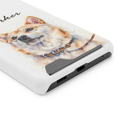 Custom Phone Case with Card Holder – Impact-Resistant, MagSafe Compatible (iPhone & Samsung)