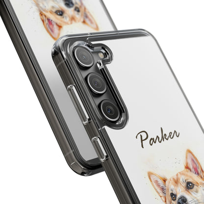 Custom Clear Phone Case – Slim, Shock-Absorbing & Wireless Charging Compatible