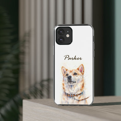 Custom Clear Phone Case – Slim, Shock-Absorbing & Wireless Charging Compatible