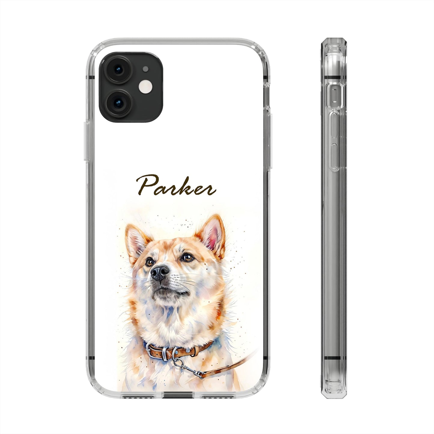 Custom Clear Phone Case – Slim, Shock-Absorbing & Wireless Charging Compatible