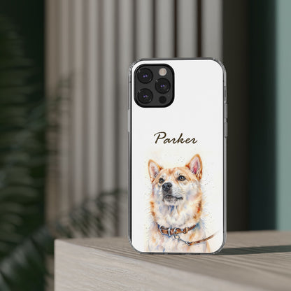 Custom Clear Phone Case – Slim, Shock-Absorbing & Wireless Charging Compatible