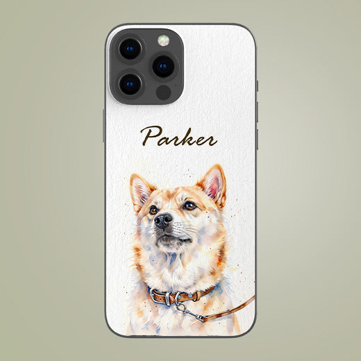 Scratch-resistant vegan paper leather phone skin