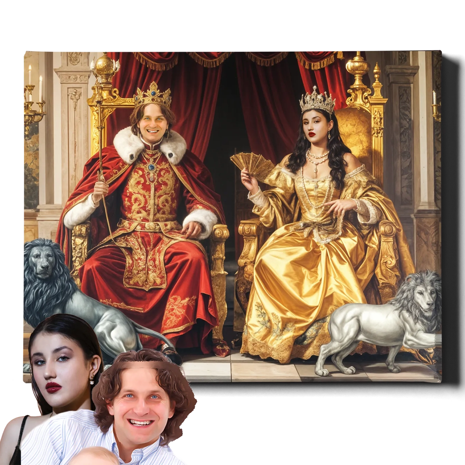 Regal Coronation Portrait