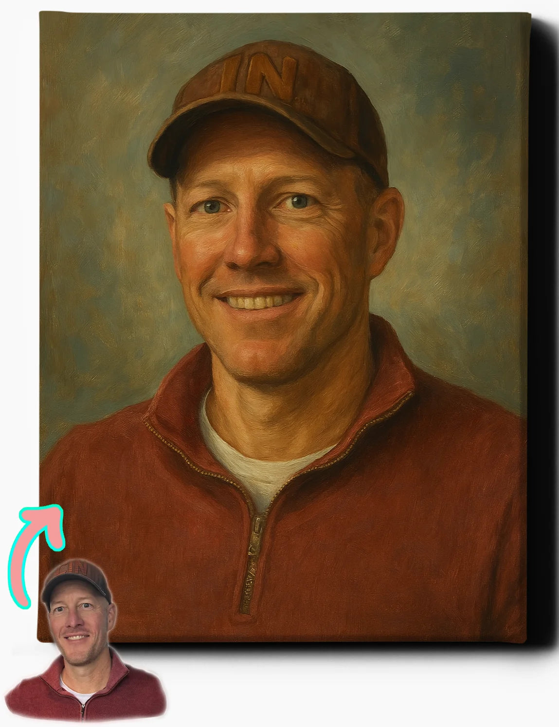 Custom Human Portrait Canvas VICTORIAN ART style –  CANVAS