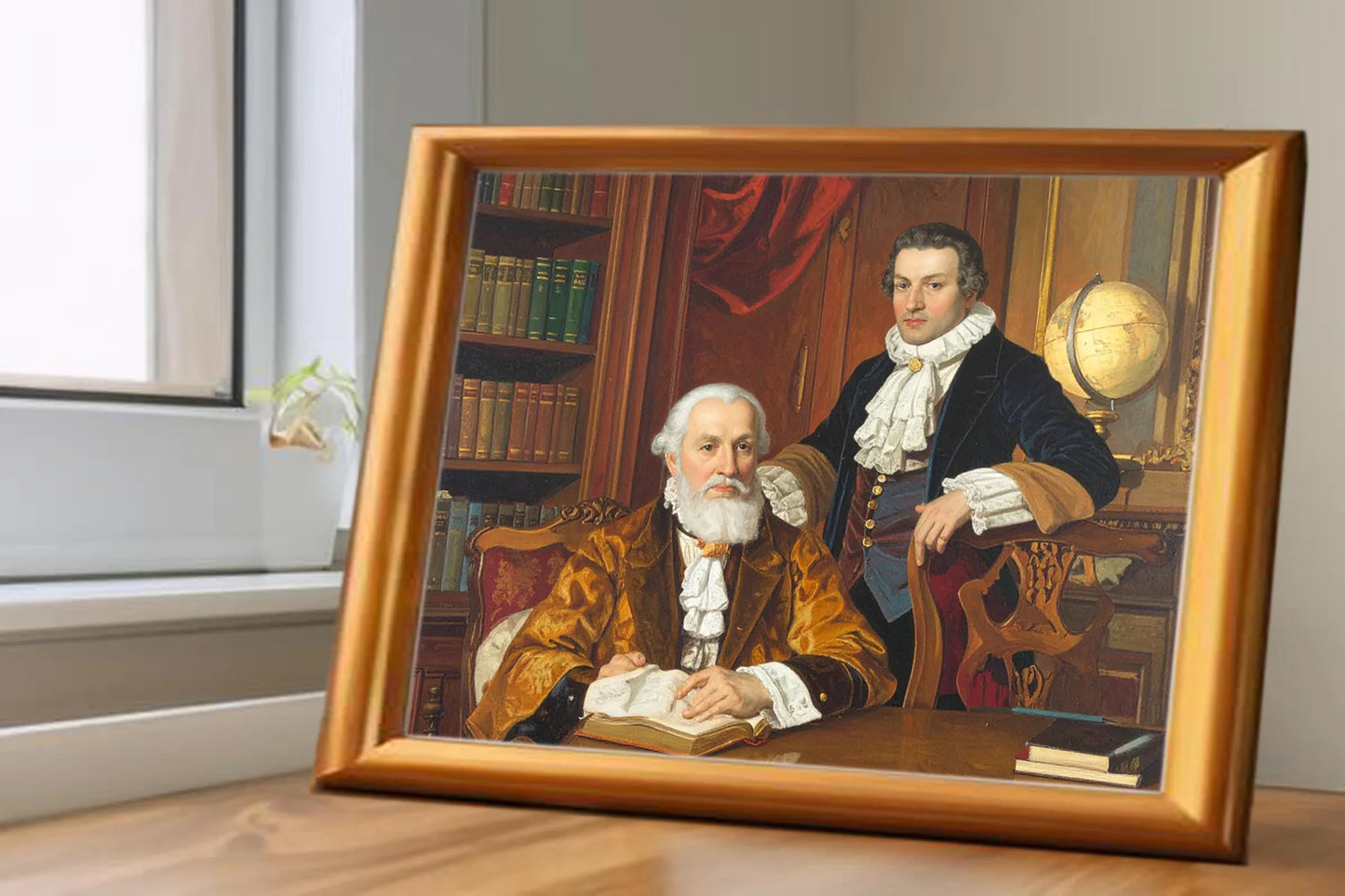 Custom Royal Family Portrait | Lords of Knowledge | Personalized Wall Art Gift