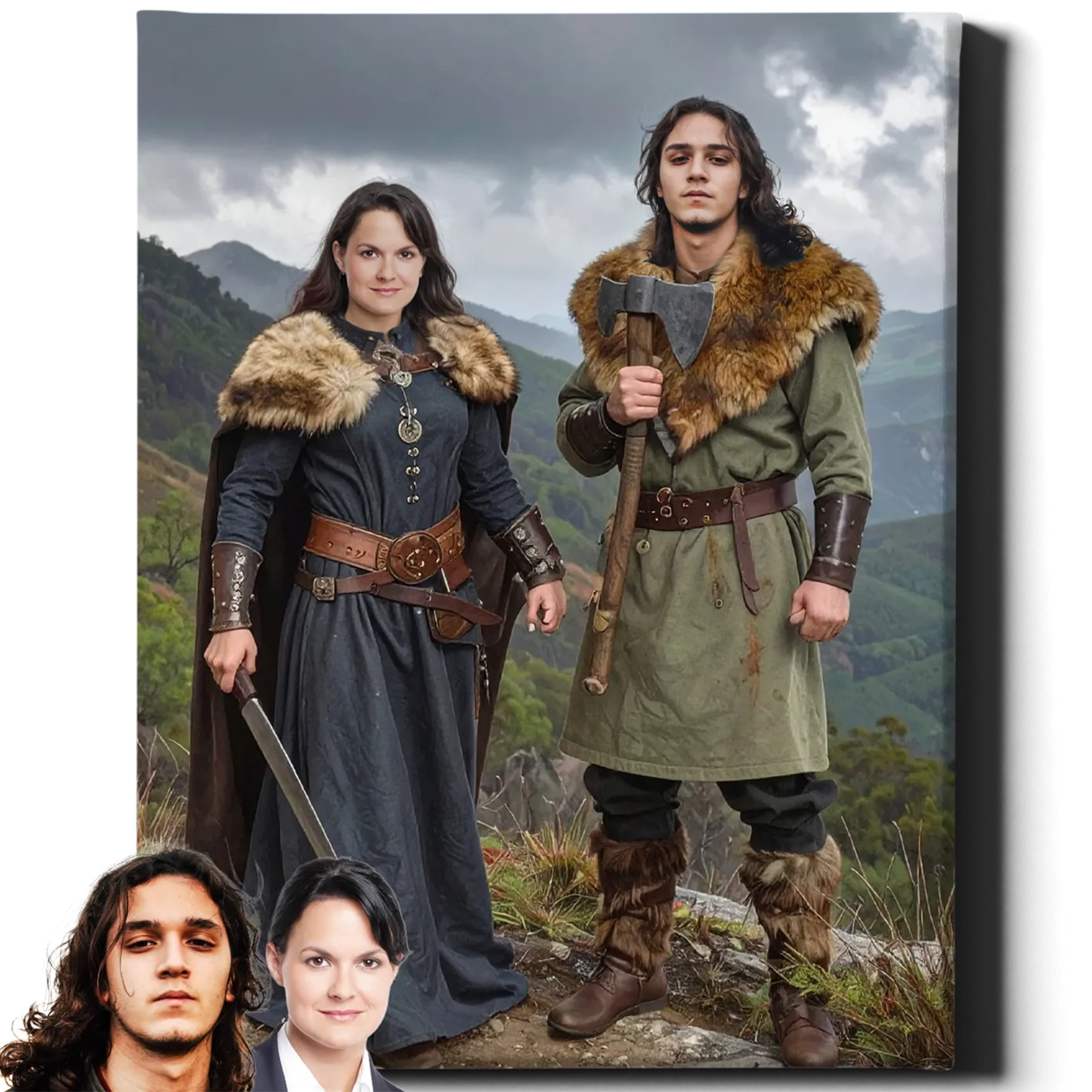 Rugged Highland Couple